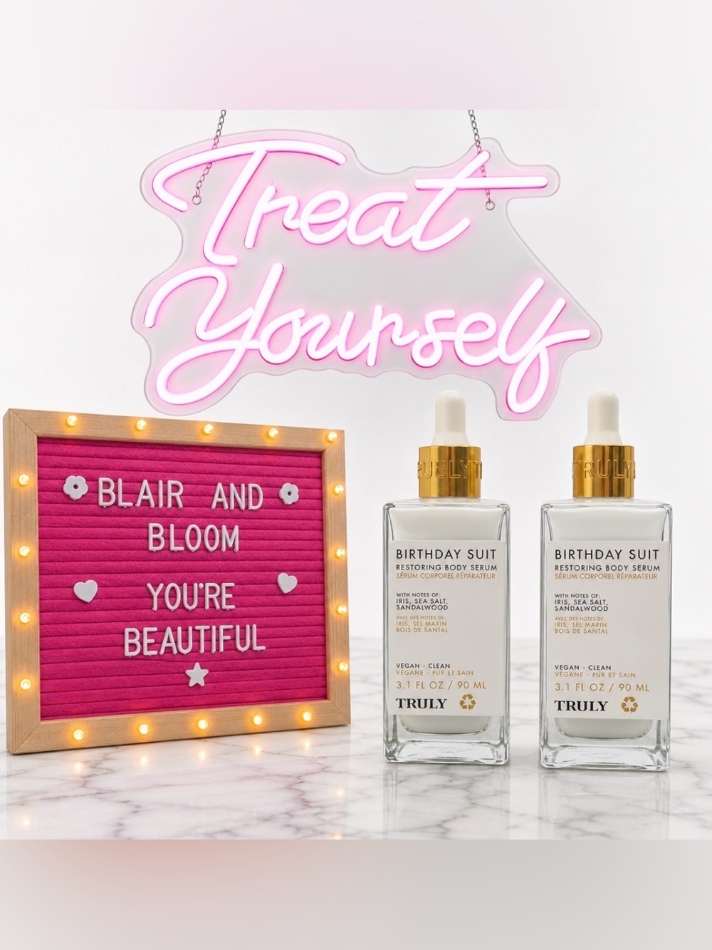 Truly Birthday Suit Restoring Body Serum infused- 3.1oz x2!